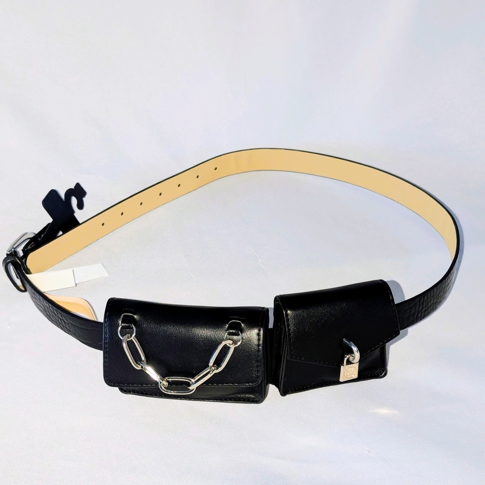Black Belt With Bags